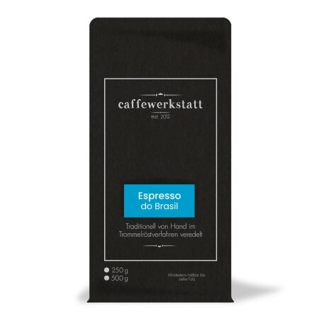 Caffewerkstatt Espresso do Brasil - 500g für Siebträger