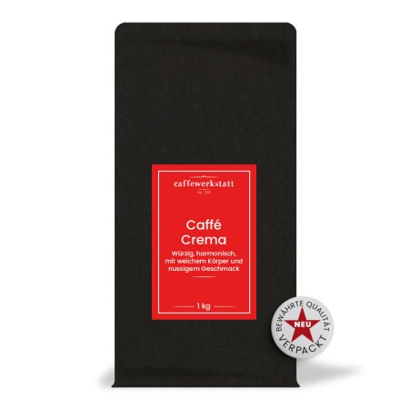 Caffewerkstatt CAFFÉ CREMA - 1000g ganze Bohne