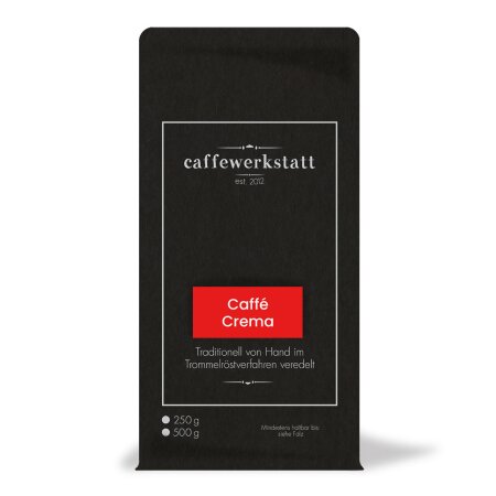 Caffewerkstatt CAFFÉ CREMA - 500g ganze Bohne